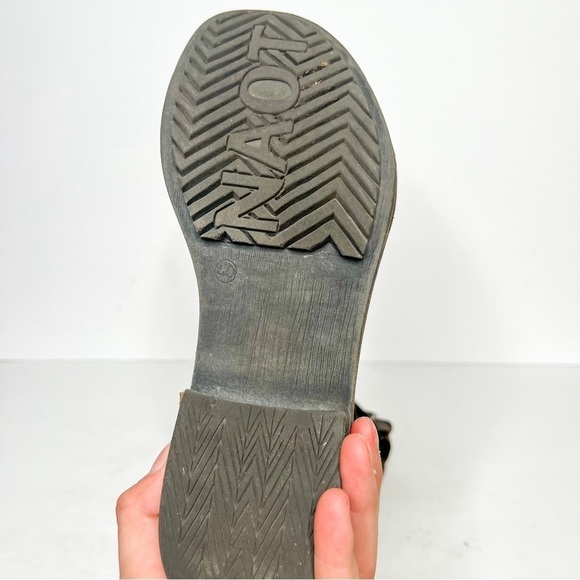 Naot Boho Women’s Leather Adjustable Double Strap Sandals Size 40 9 Brown - Picture 4 of 5